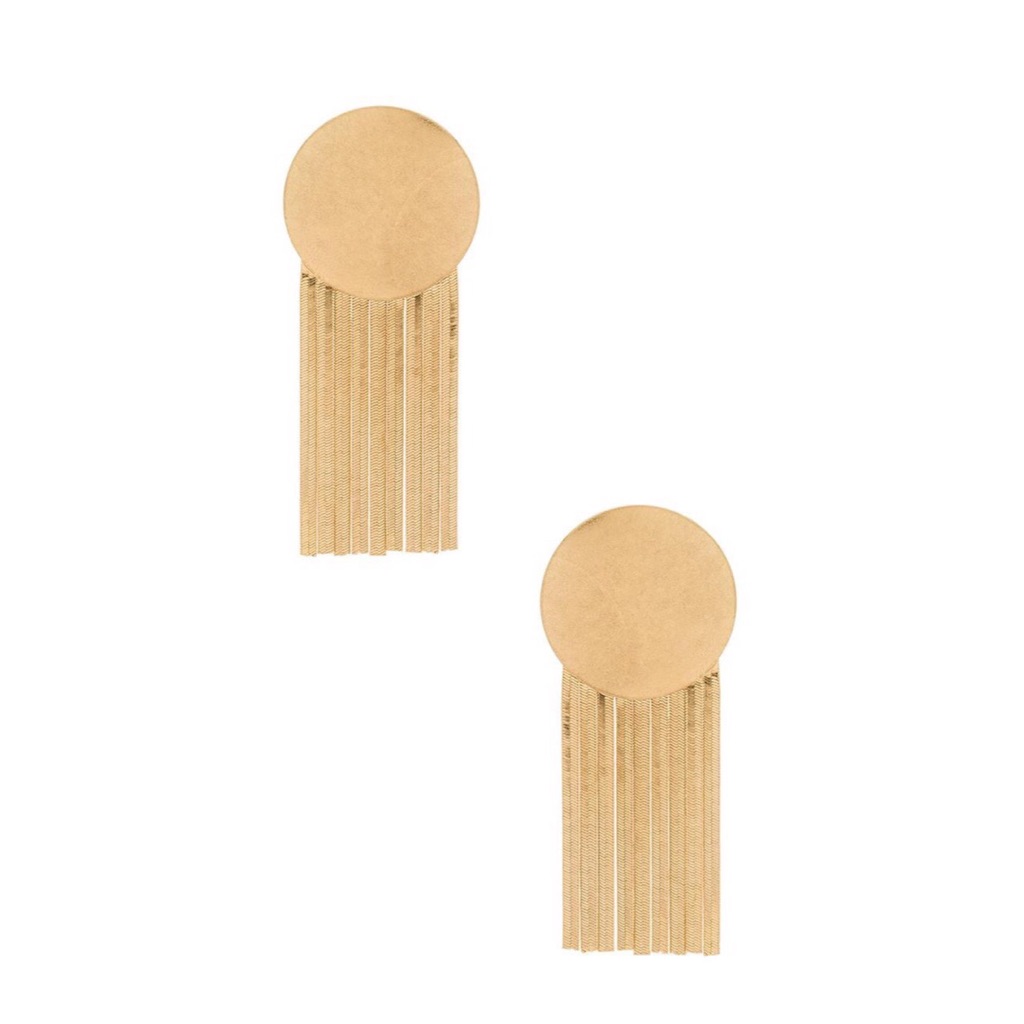 Large Gold Earrings 28$